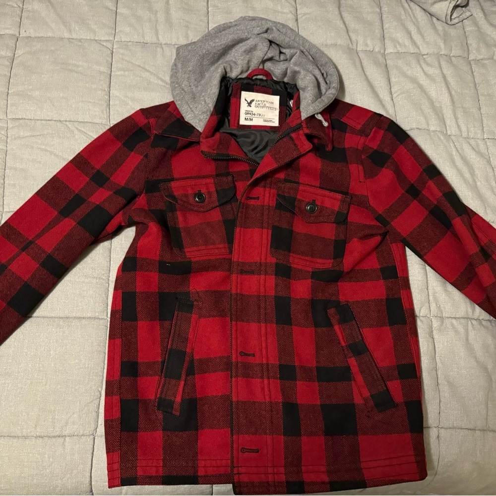 American Eagle Plaid Jacket